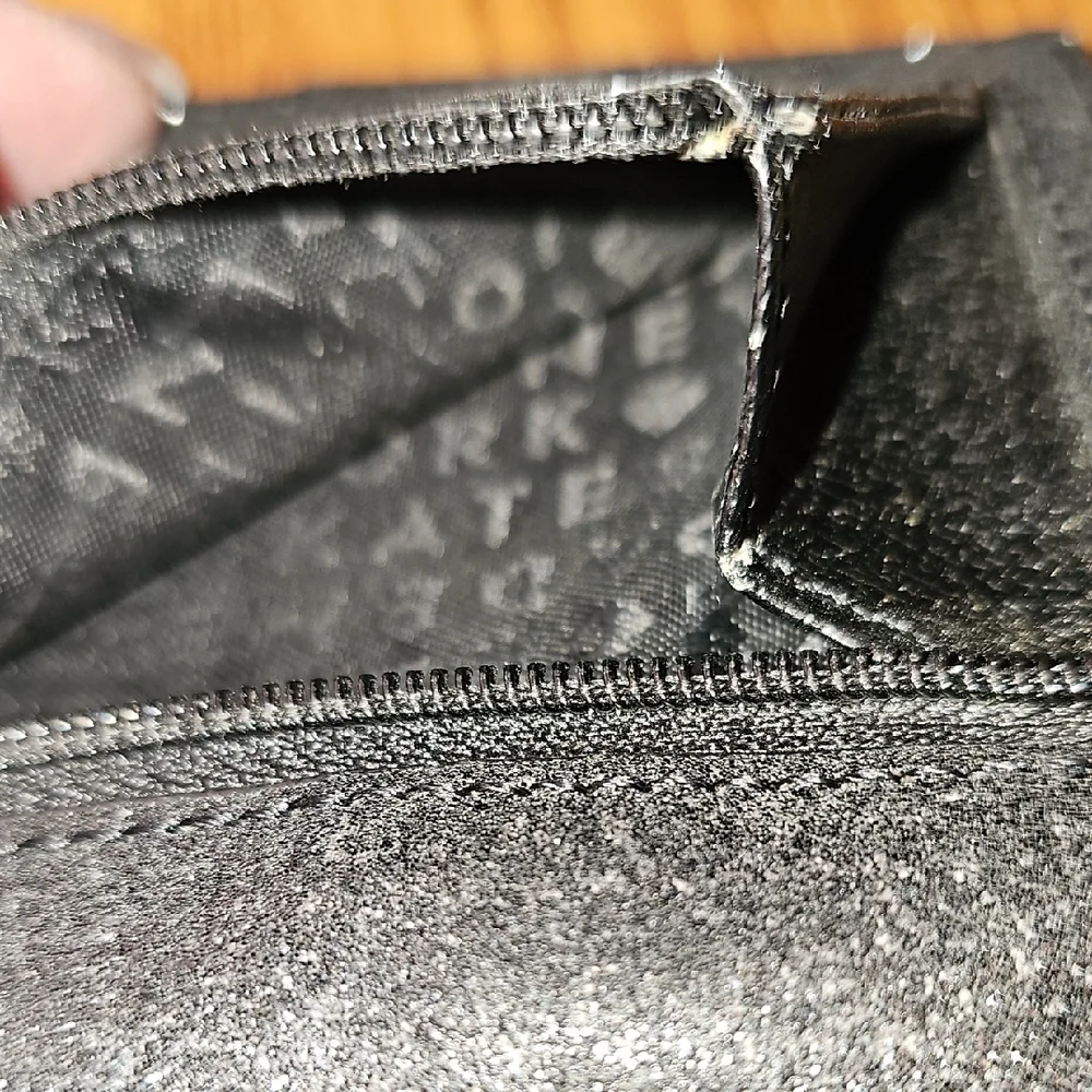 Kate Spade Black Glitter Wallet